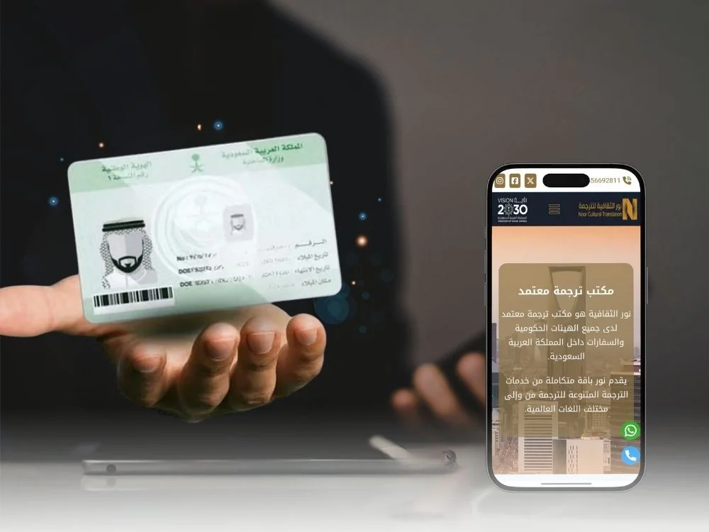 مكتب ترجمة بطاقة الاحوال في الرياض